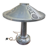 Lampe de table monumentale Art Déco en relief France, vers 1920