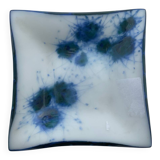 Ashtray in opaline by Bernard Gilbert