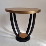 Art Deco coffee table pedestal table