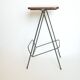 Side table with magazine holder, 1950s.