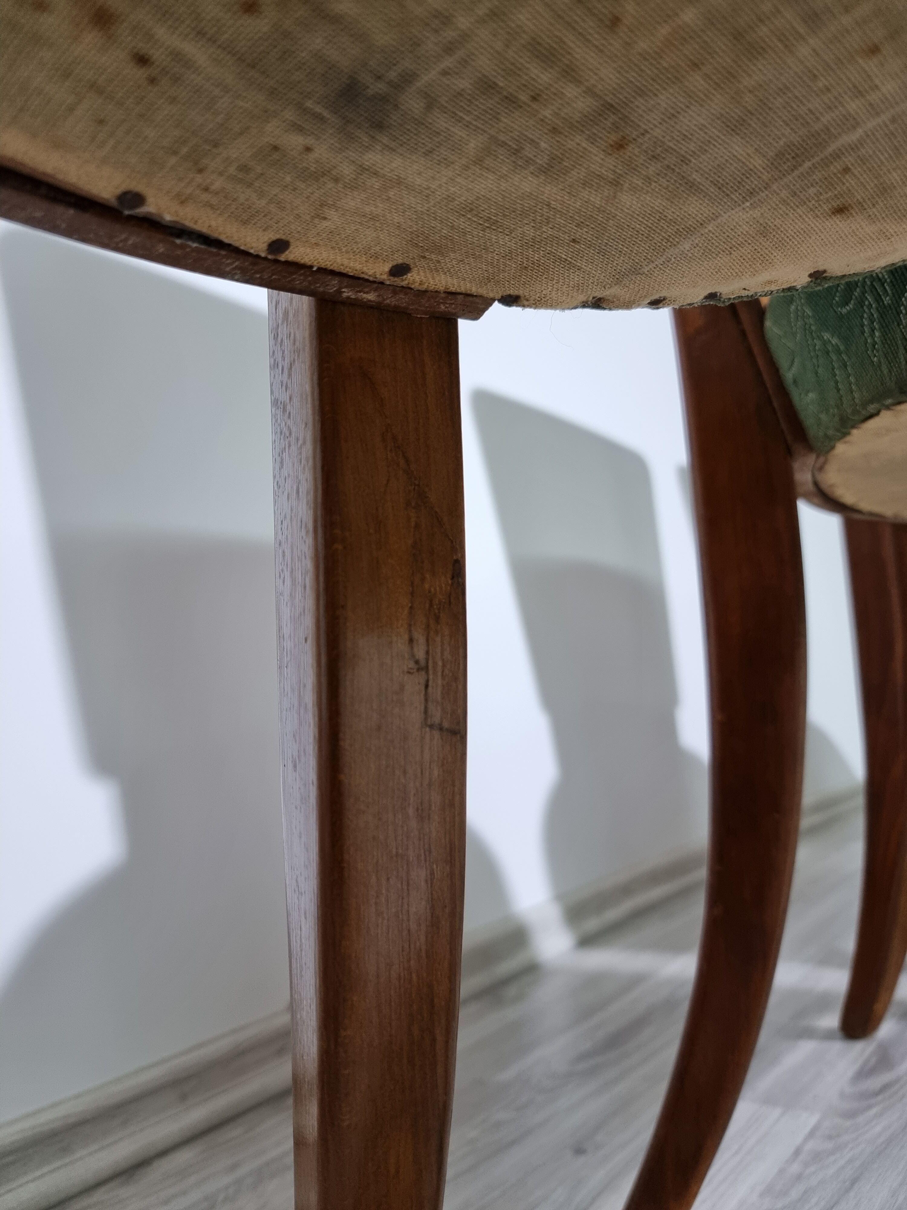 Dining chairs by Jindrich Halabala