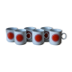 6 coffee cups Winterling Bavaria 70s
