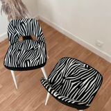 Duo of restored chairs