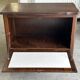 Petite commode en chêne à abattant – Mid-Century