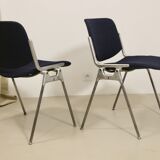 Pair of 2 vintage chairs DSC 106 by Giancarlo Piretti for Anonima Casteli 1965.Ref : CAT