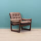 Fauteuil en cuir, design danois, années 1960, fabriqué par Genega Møbler
