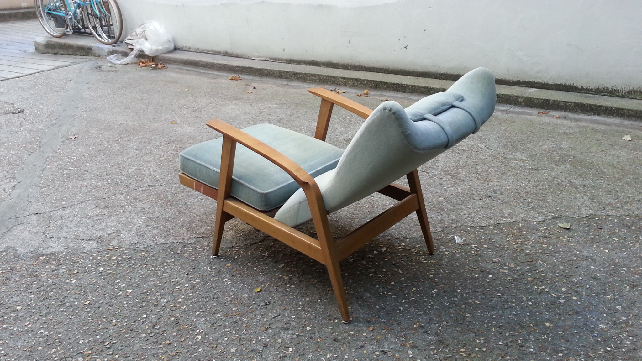 Armchair Relax lounge chair Knoll Antimott's system