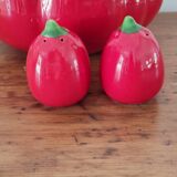 Tomato barbotine salad bowl