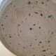 Vintage pyrite stone lamp