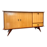 Vintage compass foot sideboard