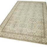 Handmade Wool Oriental Beige Rug 167 cm x 281 cm - 36758