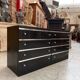 Storage unit with 8 drawers