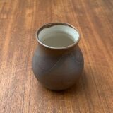 Mid-century ceramic vase signed H.W., 1960s