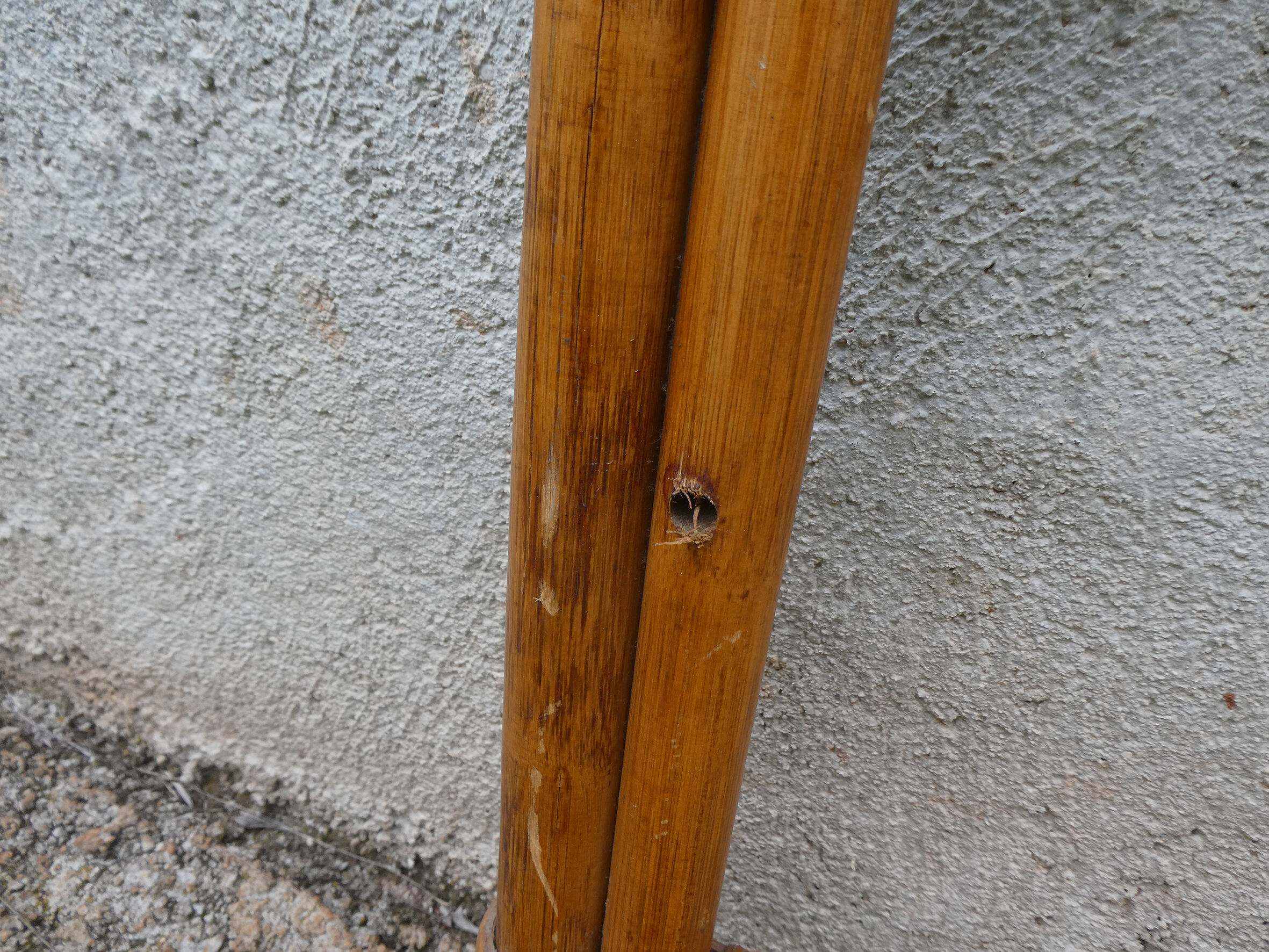 Vintage rattan headboard 2 seats 150 x 103 cm