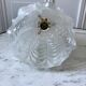 Art Deco frosted glass pendant lamp 30s