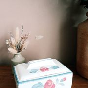 Boite a biscuits en Faïence de Salins