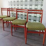 Set of 4 Czech Art Deco Chairs Ton, 1971, Up Zavody, Thonet