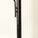 Parrot coat rack black metal & white marble 80's