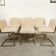Set de 6 chaises vintage design 1970