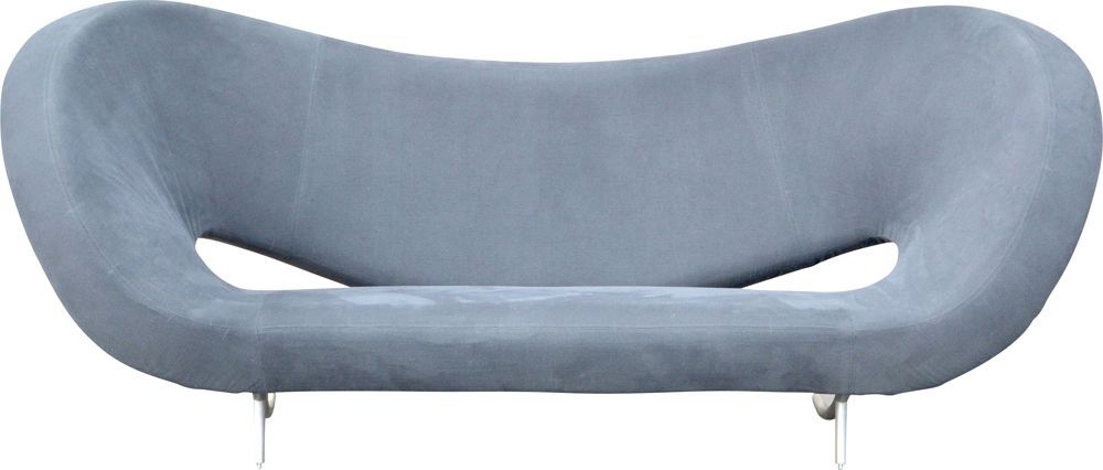 Beautiful sofa "Victoria and Albert" by Ron Arad for Moroso retaped