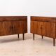Pair of Mid Century Modern Cabinets by H. W. Klein for Bramin, Denmark