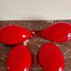 Guzzini vintage red/white aperitif server - Made in Italy 1970s