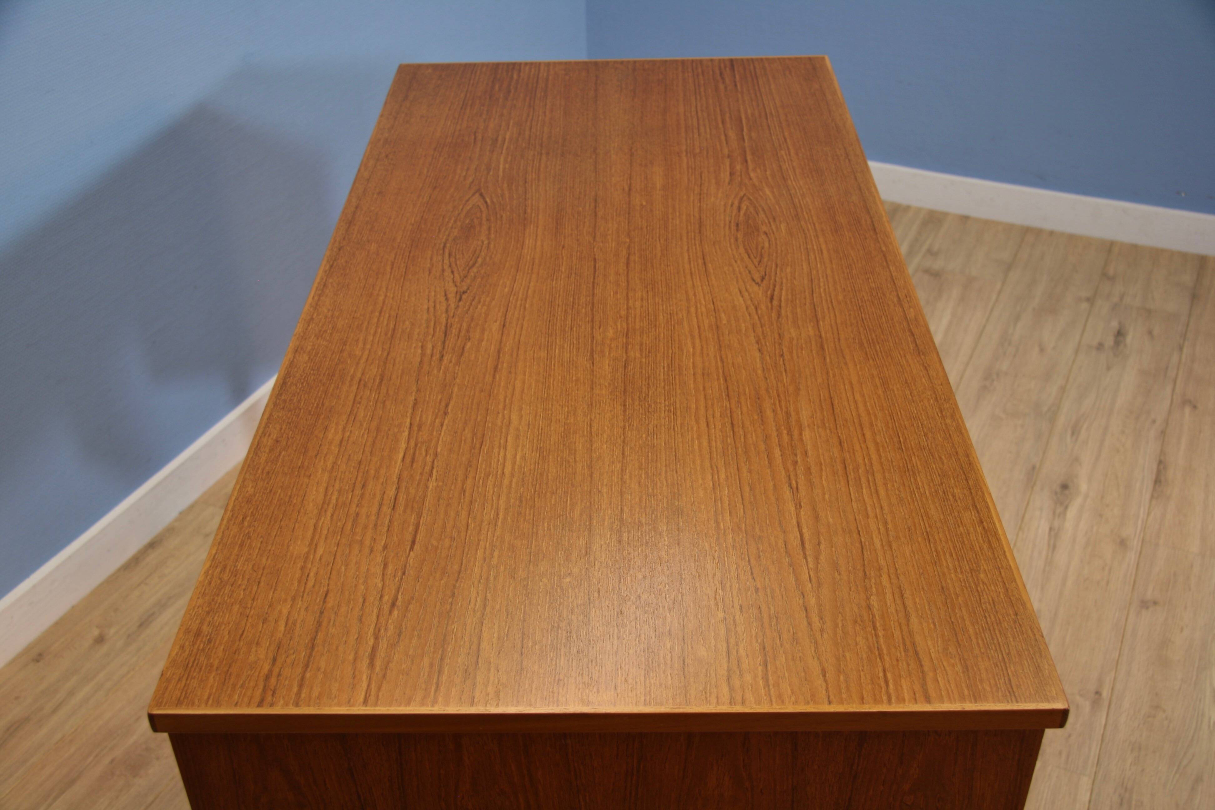 Danish writing desk in teak, 1960s