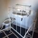 Wrought iron bed