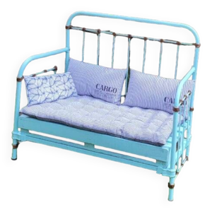 banquette en fer forgé