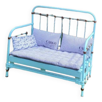 Wrought iron bench