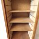 Vertical binder with curtain