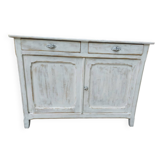 Renovated wooden sideboard
