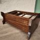 Porte-revues en bois vintage