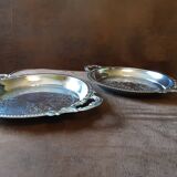 2 original stainless steel dishes