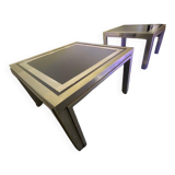 Pair of Italian coffee tables Designer Giacomo Sinopoli in very good condition