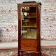 Mahogany showcase Louis XVI XIX style Century