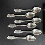 6 Small spoons in a box – Christofle Delafosse