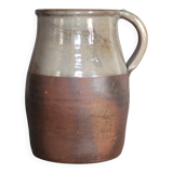 jarre vintage, pichet vintage, pichet grès, poterie ancienne, cruche, pot