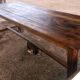 Table d'atelier vintage