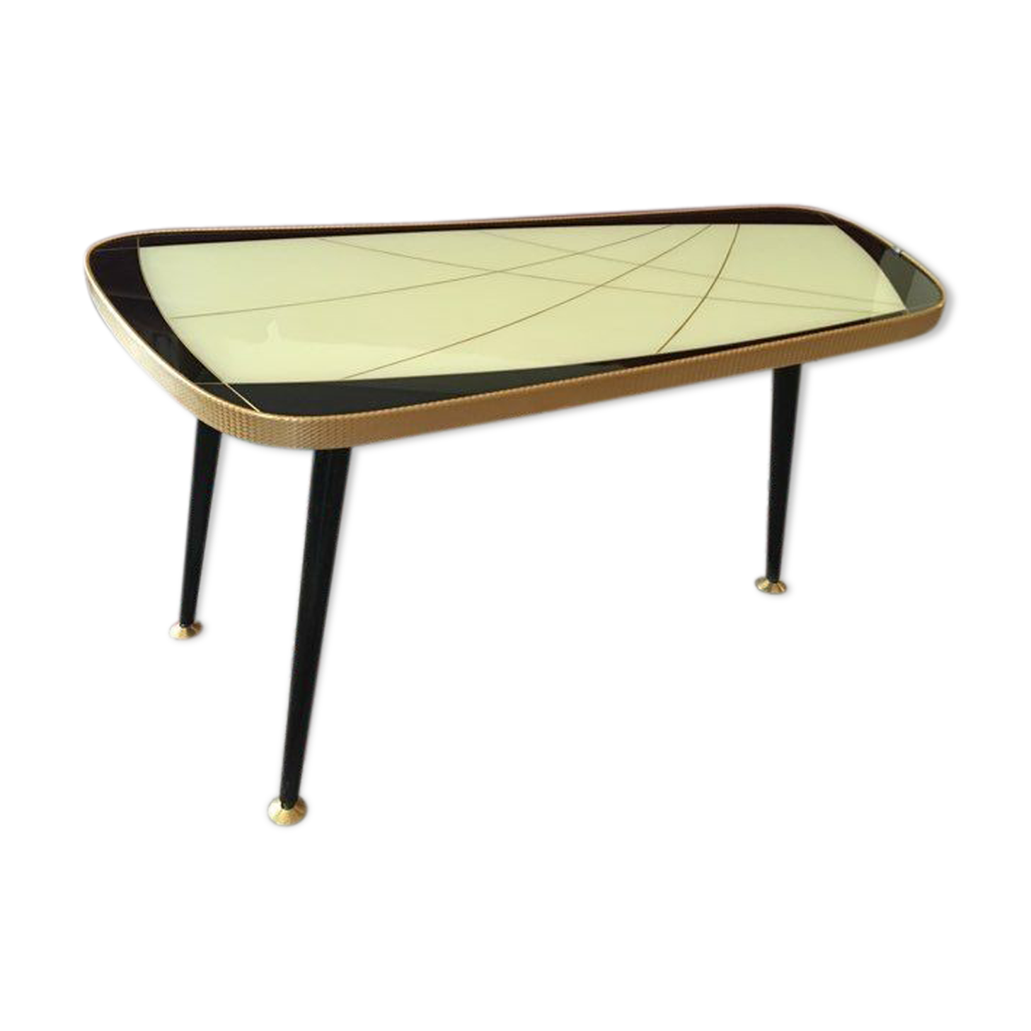 Tripod vintage coffee table