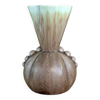 Belgium 4-sided neck ball vase