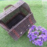 Braid wicker basket