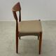 4xDanish Teak Dining Chairs by Bernard Petersen 1960s