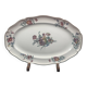 Large oblong dish Villeroy and Boch Mettlach Model 1562 - 46 x 30.5 cm