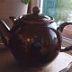 Vintage ceramic ball teapot