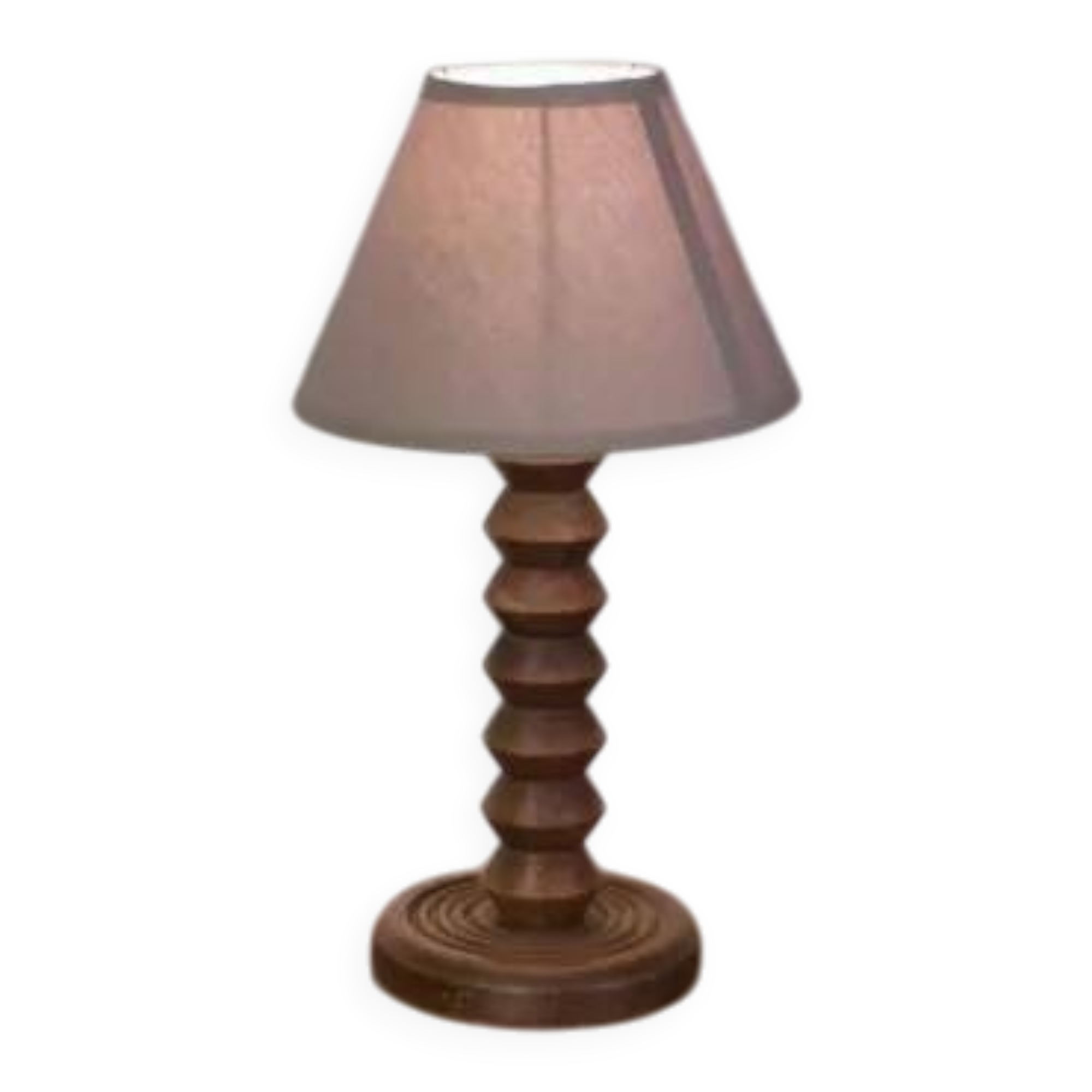 Brutalist lamp in the style of Charles Dudouyt, 1950s
