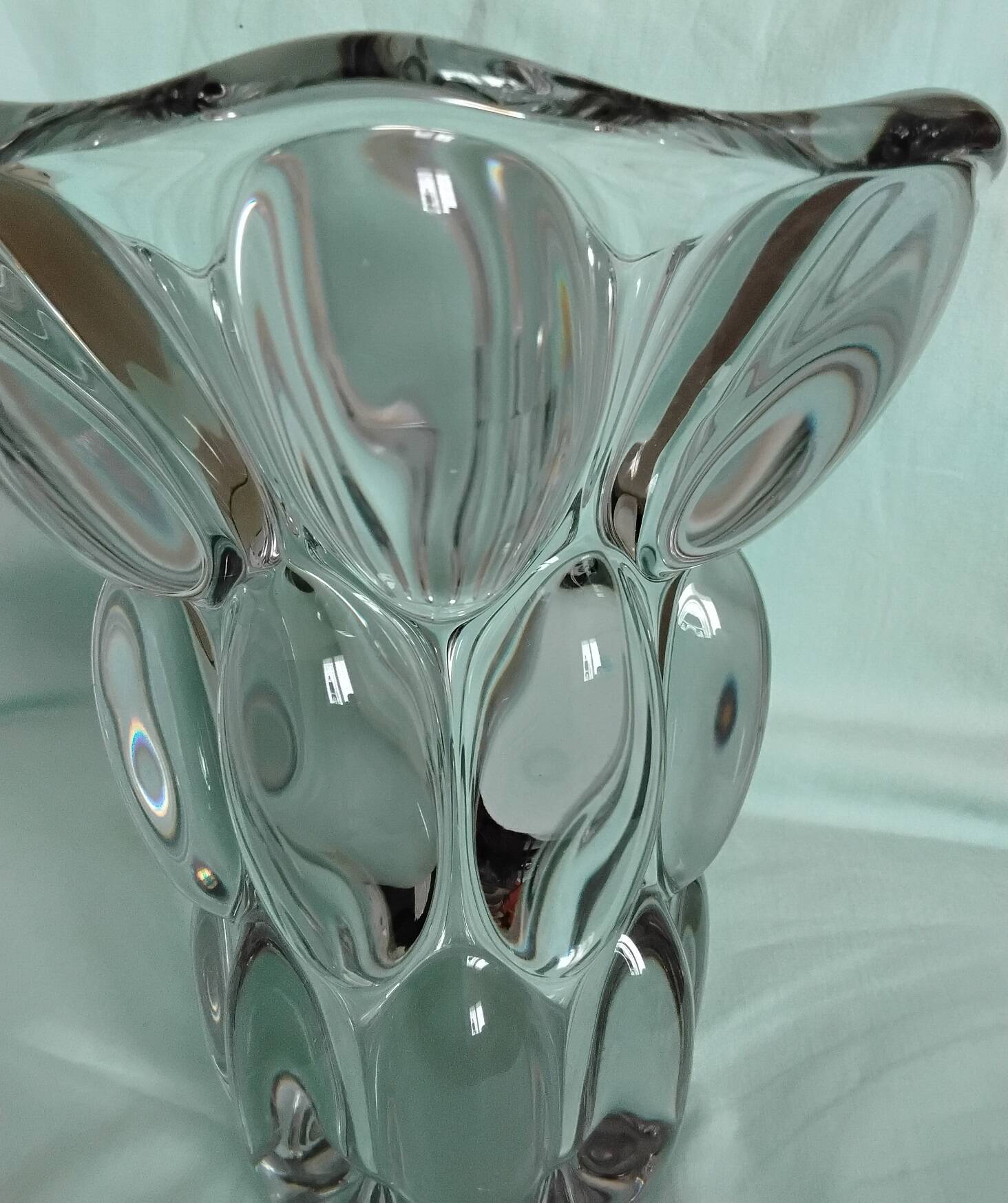 Vase en cristal d'Avesn