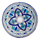 Assiette orientale émaillée