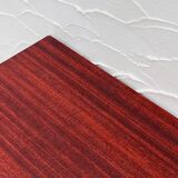 Vintage bedside table wood and metal from the 70s