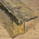 Rustic pine bench, circa 1960
